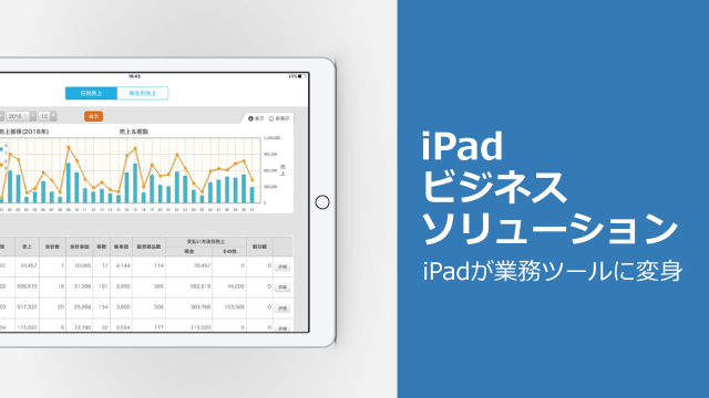 iPadビジネスソリューション