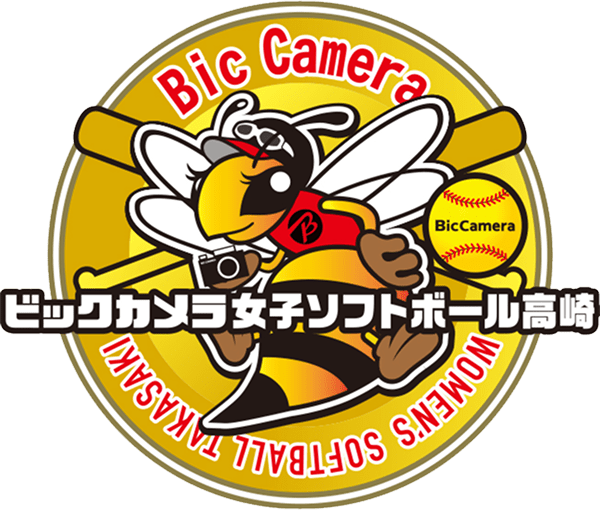 ビックカメラ女子ソフトボール高崎ロゴ